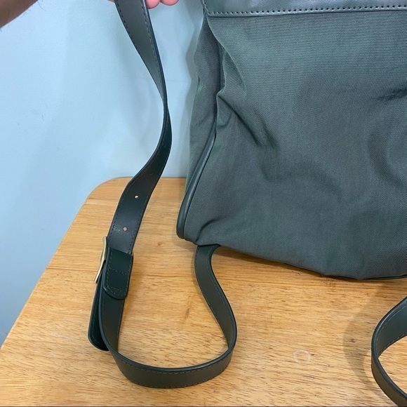 Skagen Womens Ebba Nylon Leather Drawstring Backpack‎ - Picture 6 of 11